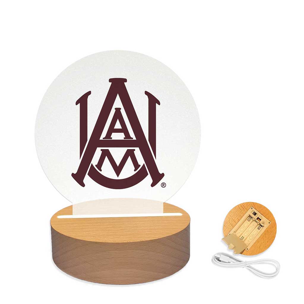 Team Logo Acrylic Light Up Bundle Alabama A&M Bulldogs