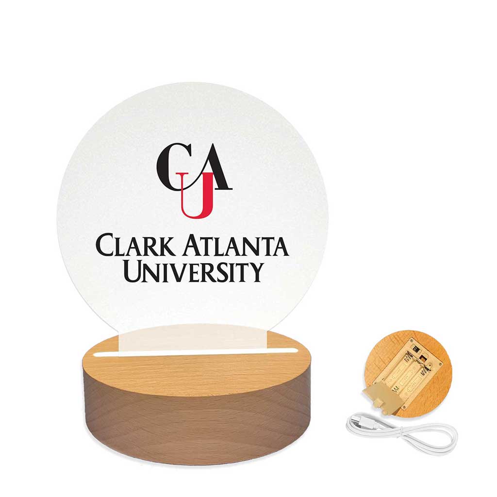 Team Logo Acrylic Light Up Bundle Clark Atlanta University Panthers