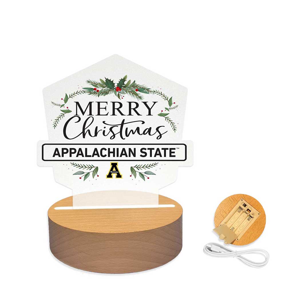 Holiday Acrylic Light Up Bundle Appalachian State Mountaineers