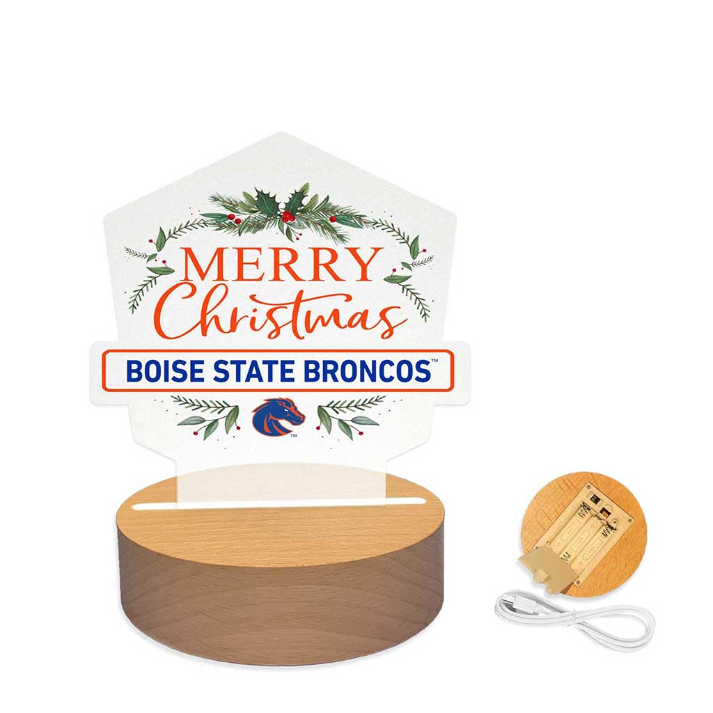 Holiday Acrylic Light Up Bundle Boise State Broncos