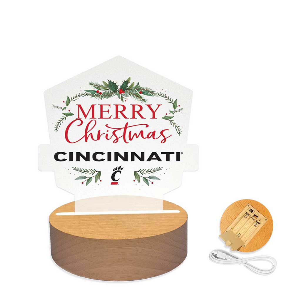 Holiday Acrylic Light Up Bundle Cincinnati Bearcats