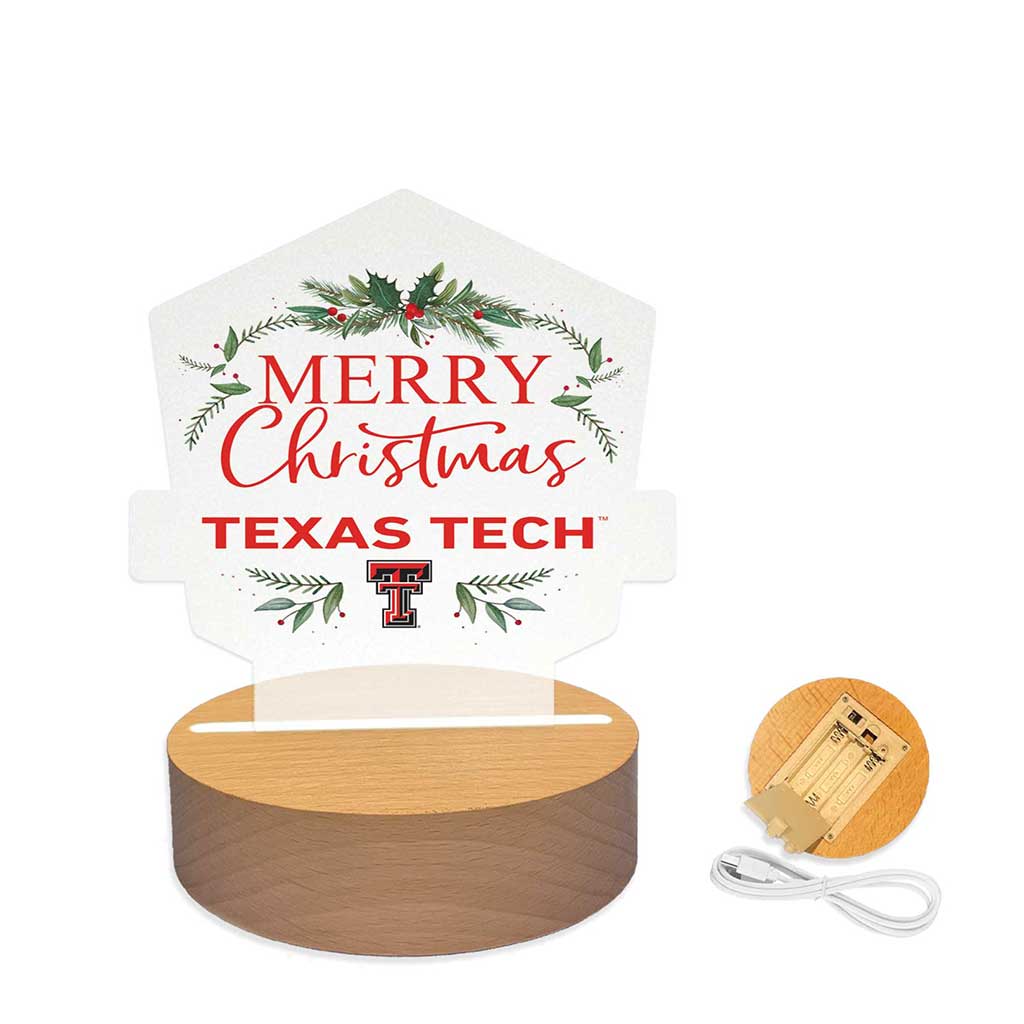 Holiday Acrylic Light Up Bundle Texas Tech Red Raiders