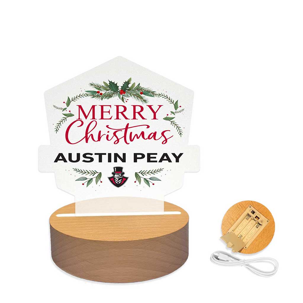 Holiday Acrylic Light Up Bundle Austin Peay Governors